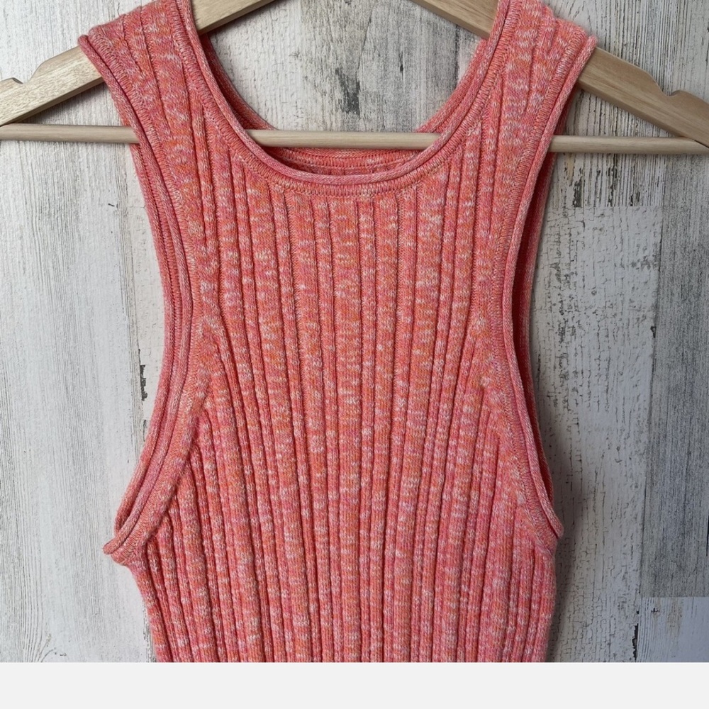 ANTHRO - Ribbed Knit Tank Top - Picture 4 of 5